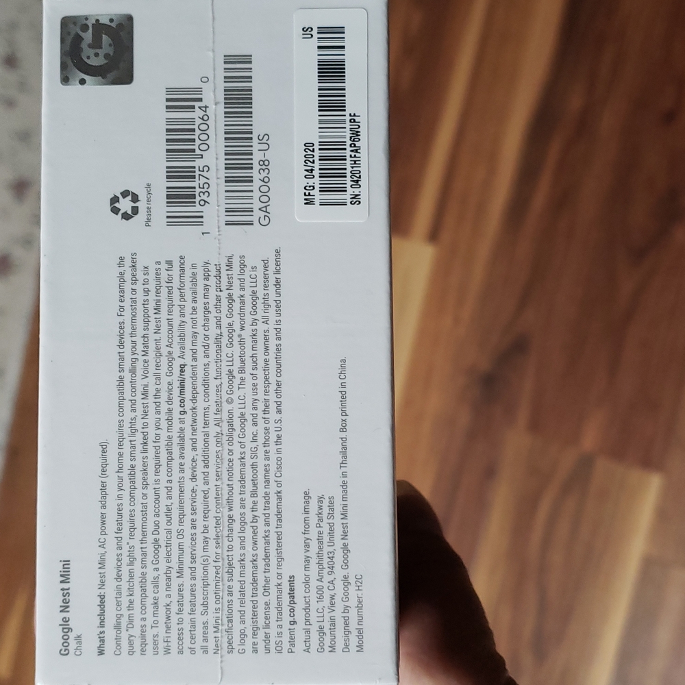 16X HOST PICK. BNIB. Unopened Google Mini 2nd Generation - Picture 5 of 5